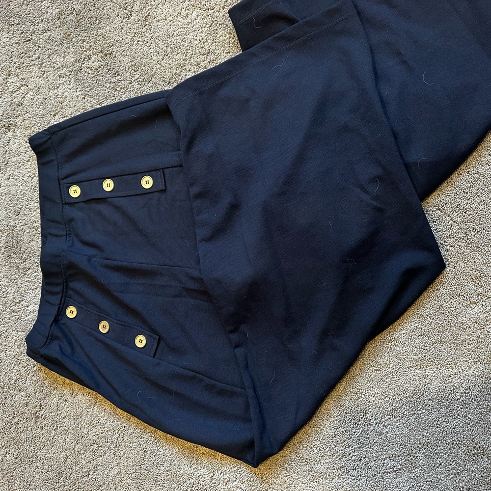 Women’s Navy Pants-Saint+Sofia, sz 8